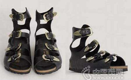 Athen buckled leather sandals 