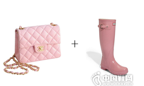 Hunter ǹɫѥ+ChanelɫСƤƾڸǰ