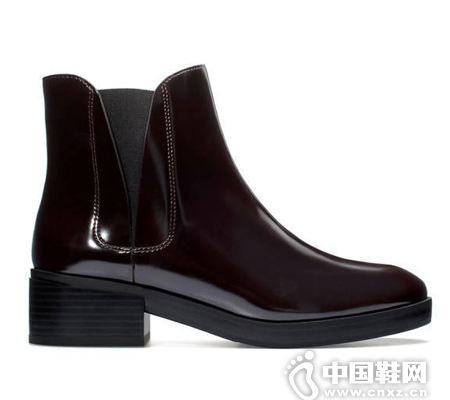 Zara Flat Elastic Chelsea Boot