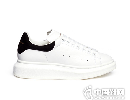 ALEXANDER MCQUEEN 真皮厚底球鞋