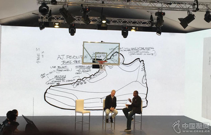 Tinker Hatfield c Michael Jordan