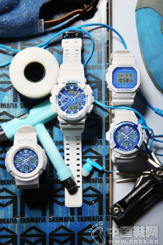 G-SHOCKƳȫWhite & Light Blue