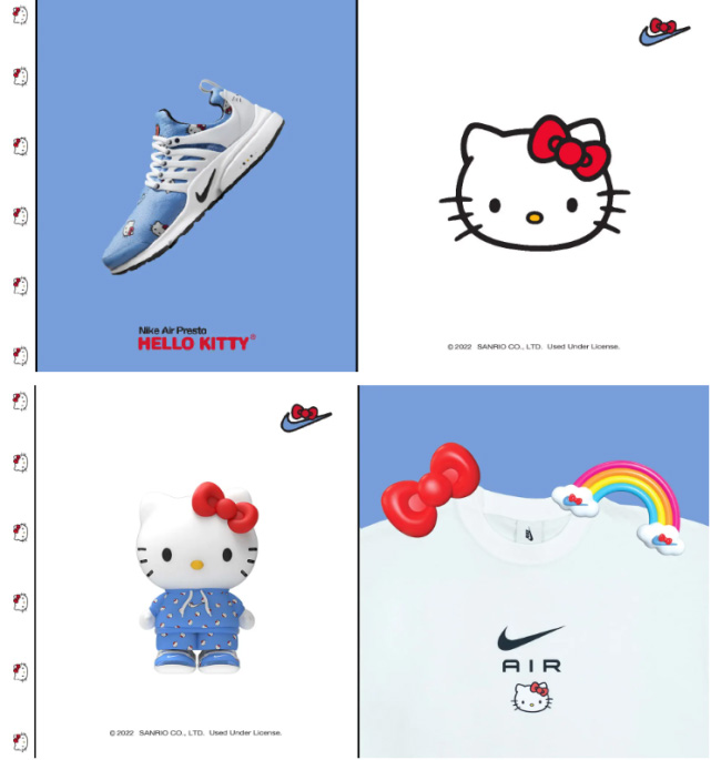 ͯЬͷɐ(i)Hello Kitty x Nikeܼǈ(chng)